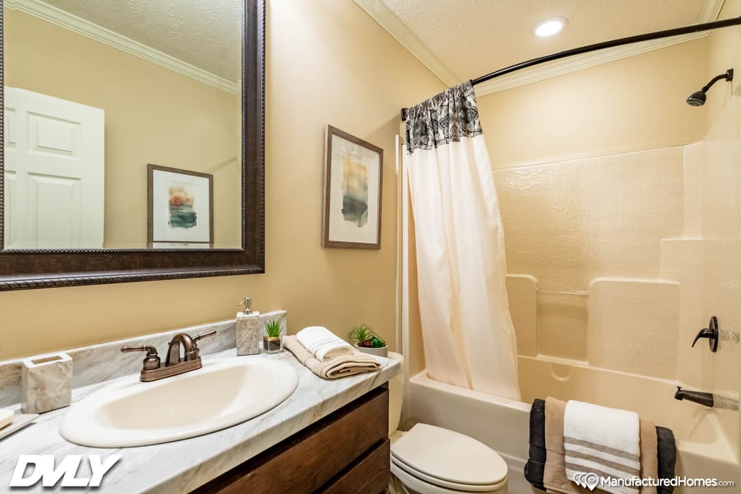 The yule bathroom home features