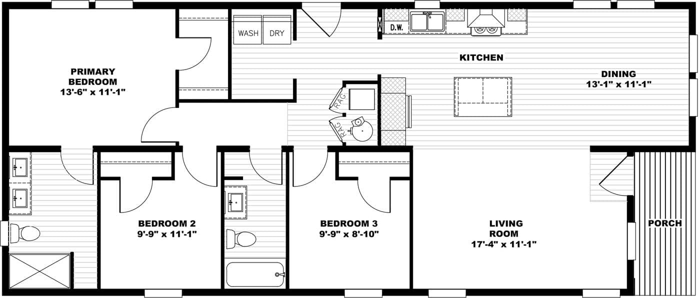 Whole lotta love floor plan home features