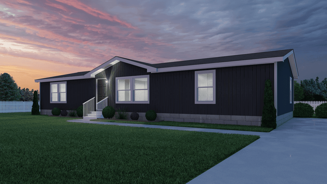 K3060a elevation and exterior home features