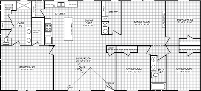 Cavco texas hidden shores floor plan home features