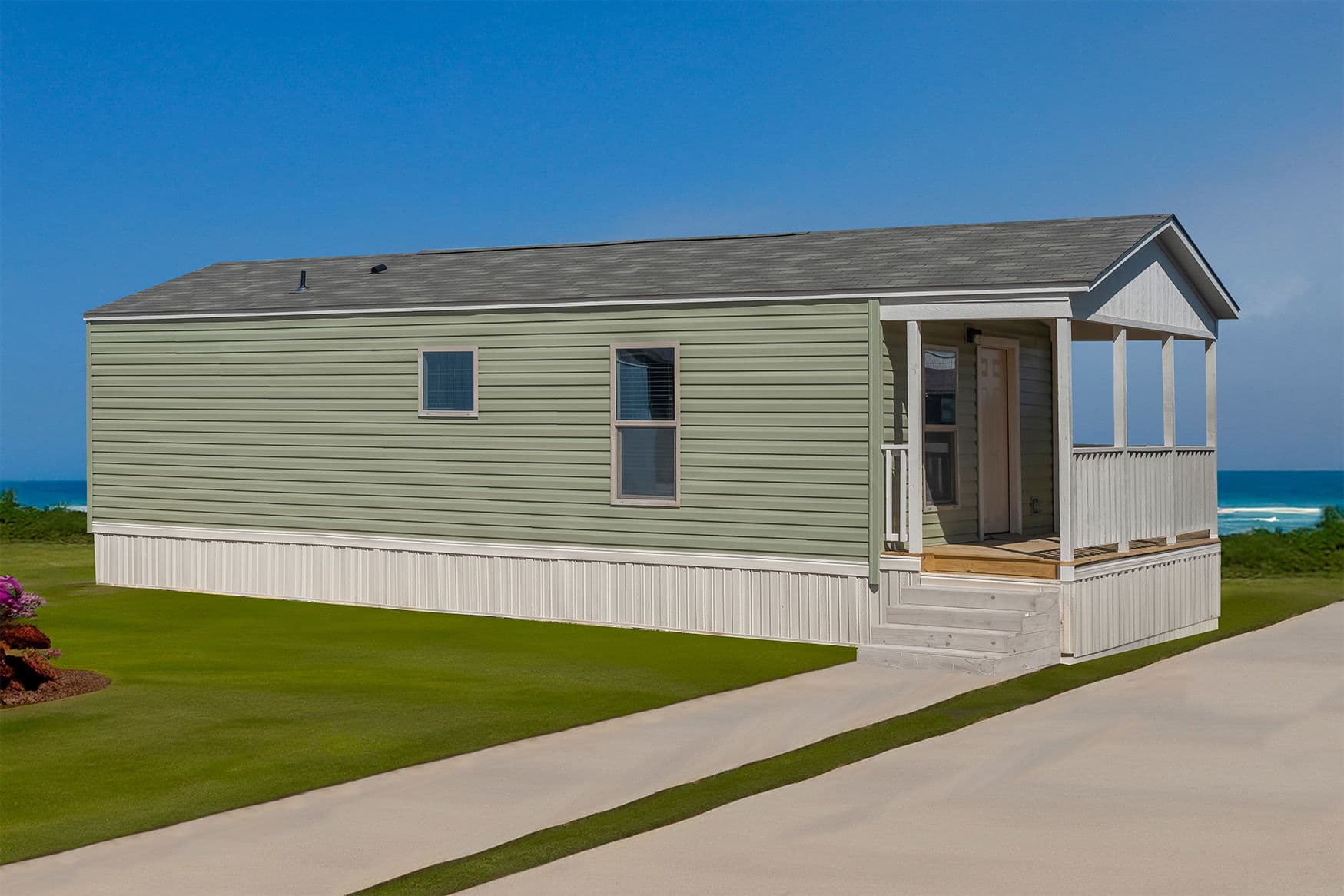 Singlewide s-14×38-11a hero, elevation, and exterior home features