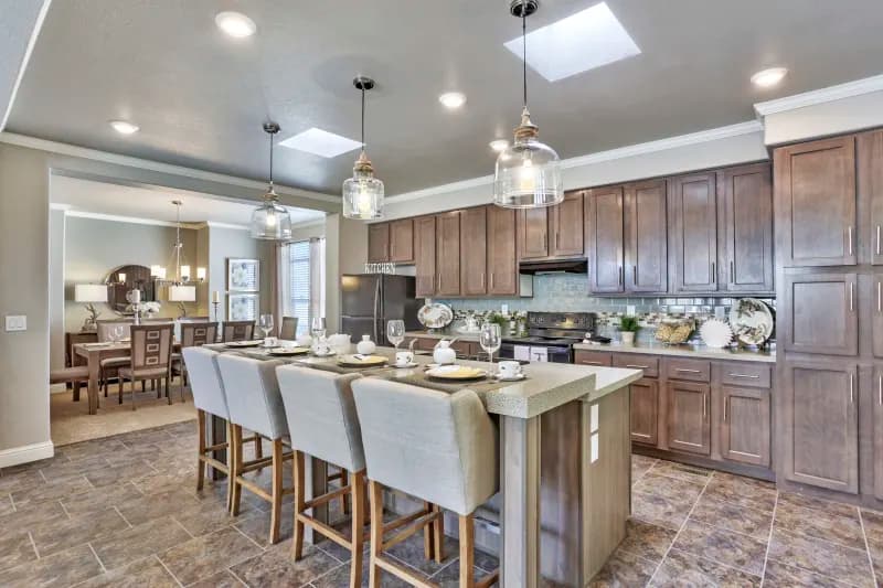 Cypress kitchen home features