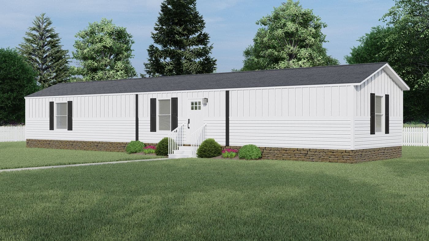 Clark hero, elevation, and exterior home features