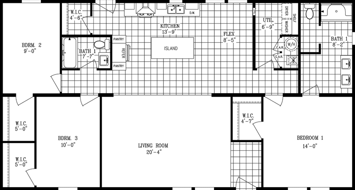 Limelight floor plan home features