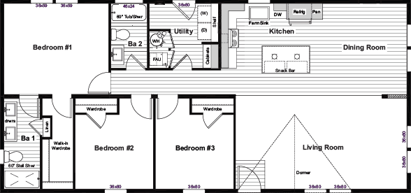 Lightfoot floor plan home features