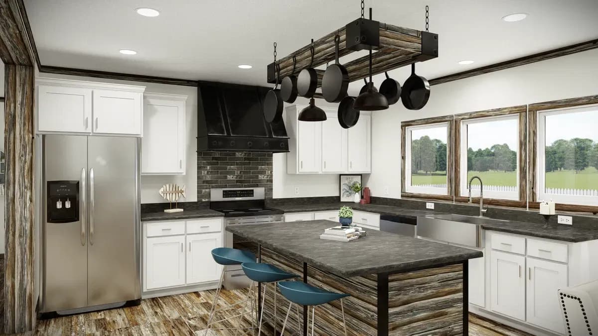 The sumner kitchen home features