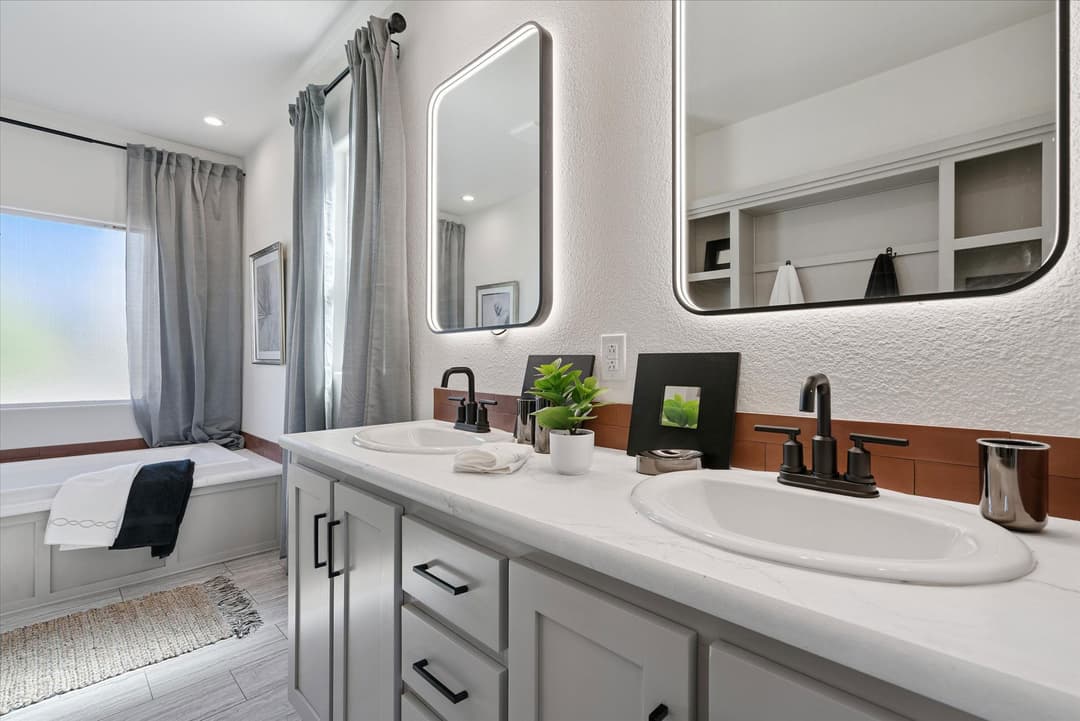 Magnolia  bathroom home features