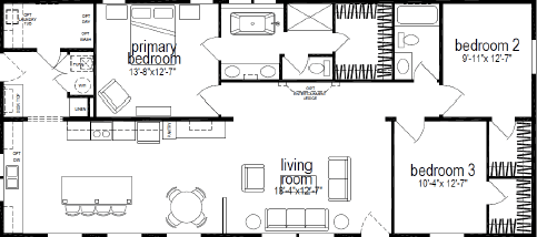 Ridgewood j956 floor plan home features