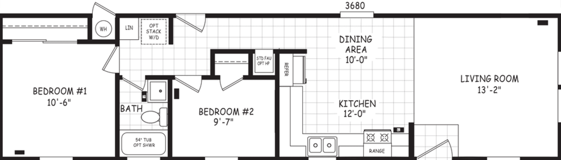 Encore 14522b floor plan home features