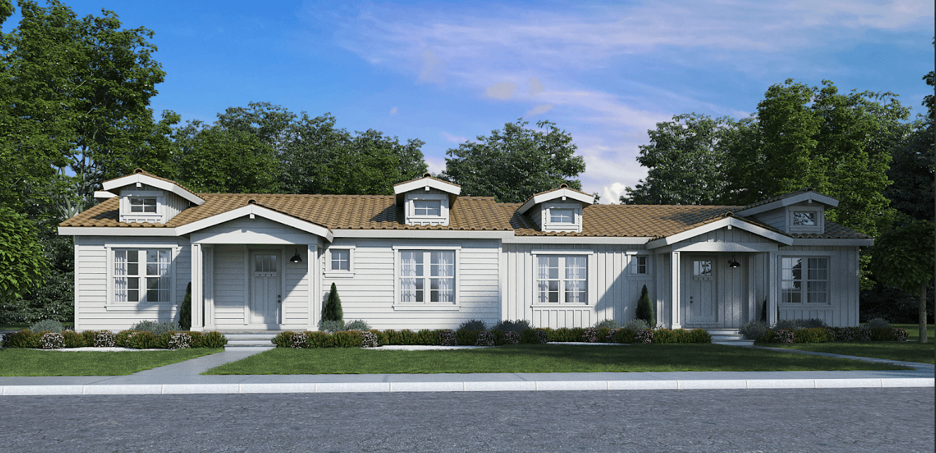 The glacier elevation home features