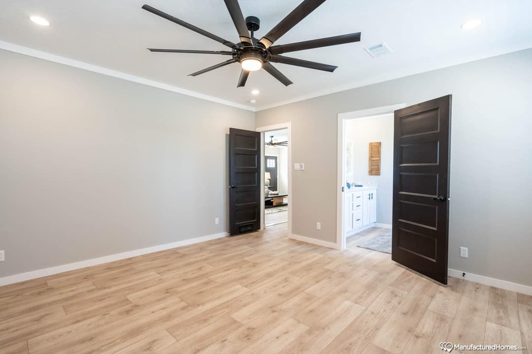 The shades creek bedroom home features