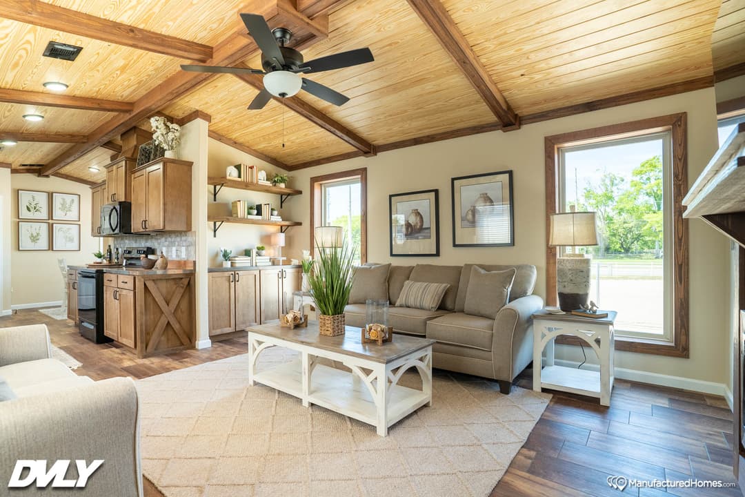 The lodge 2 interior home features
