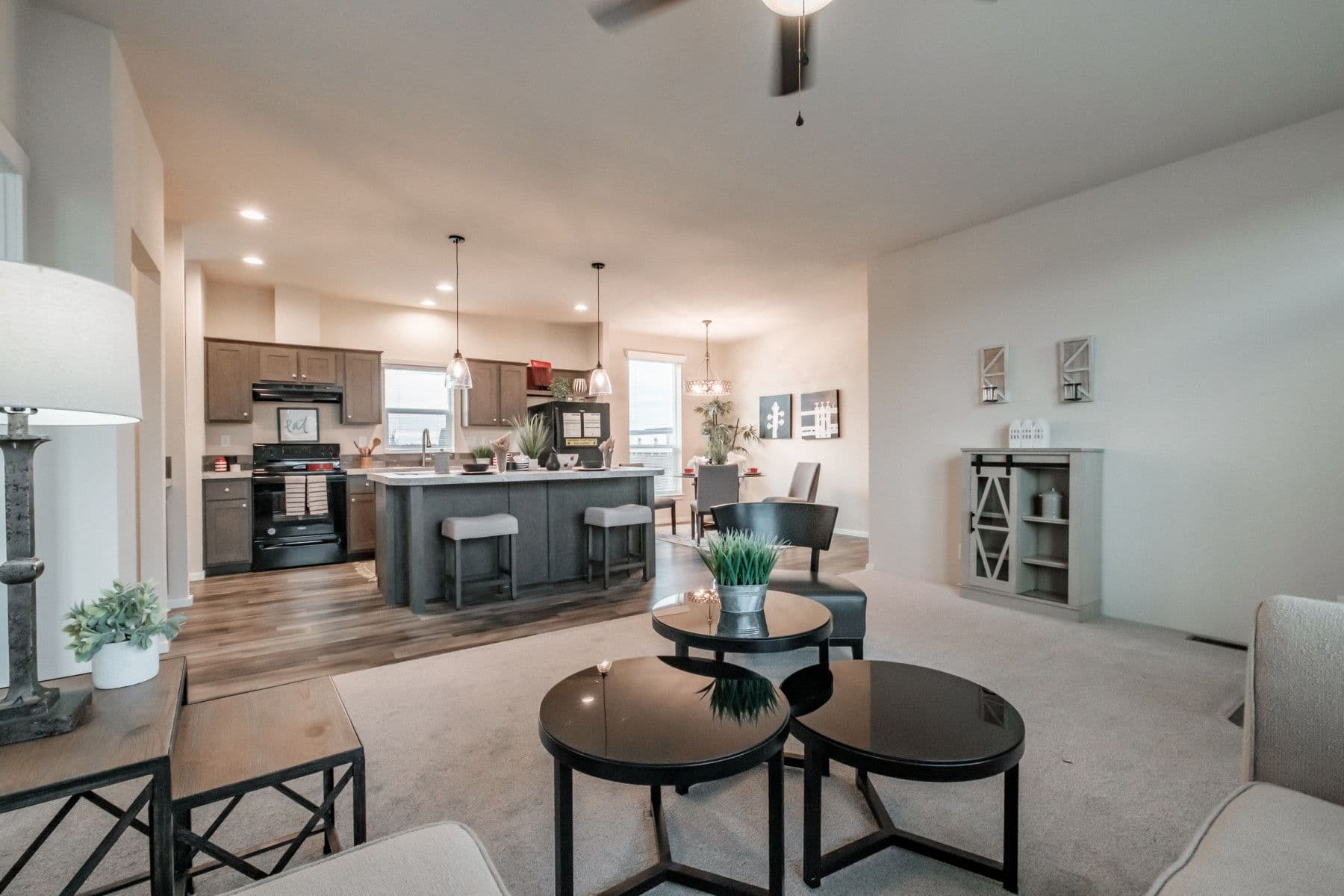 Canyon interior home features