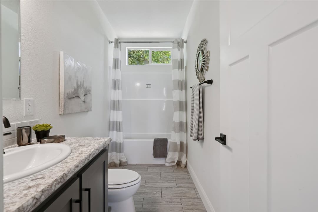 Magnolia  bathroom home features