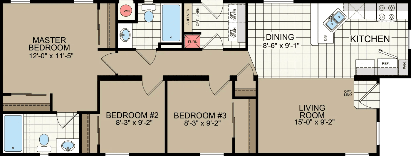 Cm-8523k floor plan cropped home features