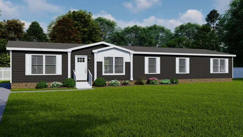 The fusion 32b hero, elevation, and exterior home features