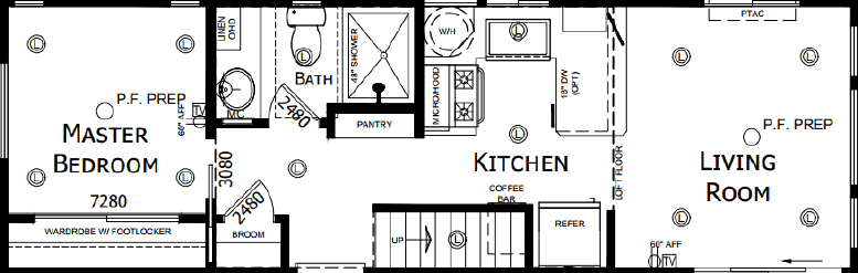 Ath-25l floor plan home features