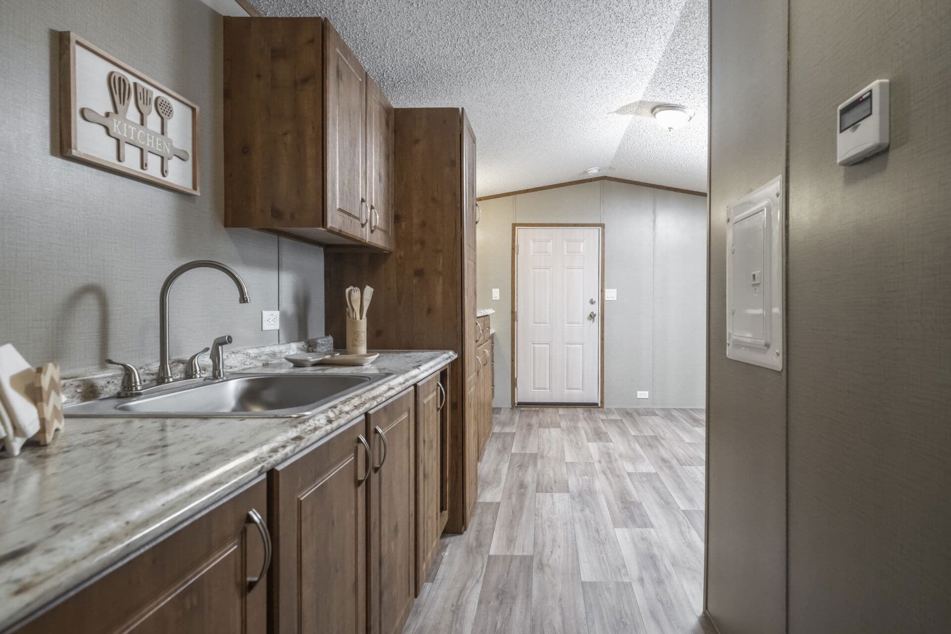 Tiny home s-12×34-31a kitchen home features