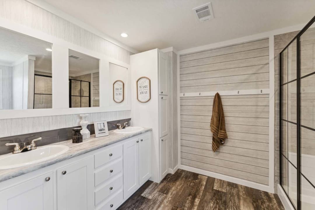 The maddox bathroom home features