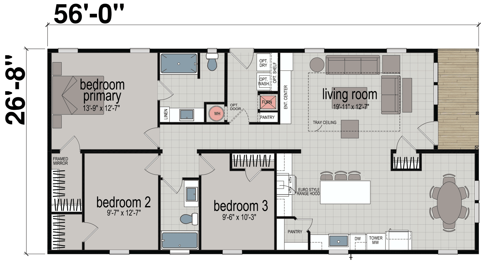 East point - evoke floor plan home features