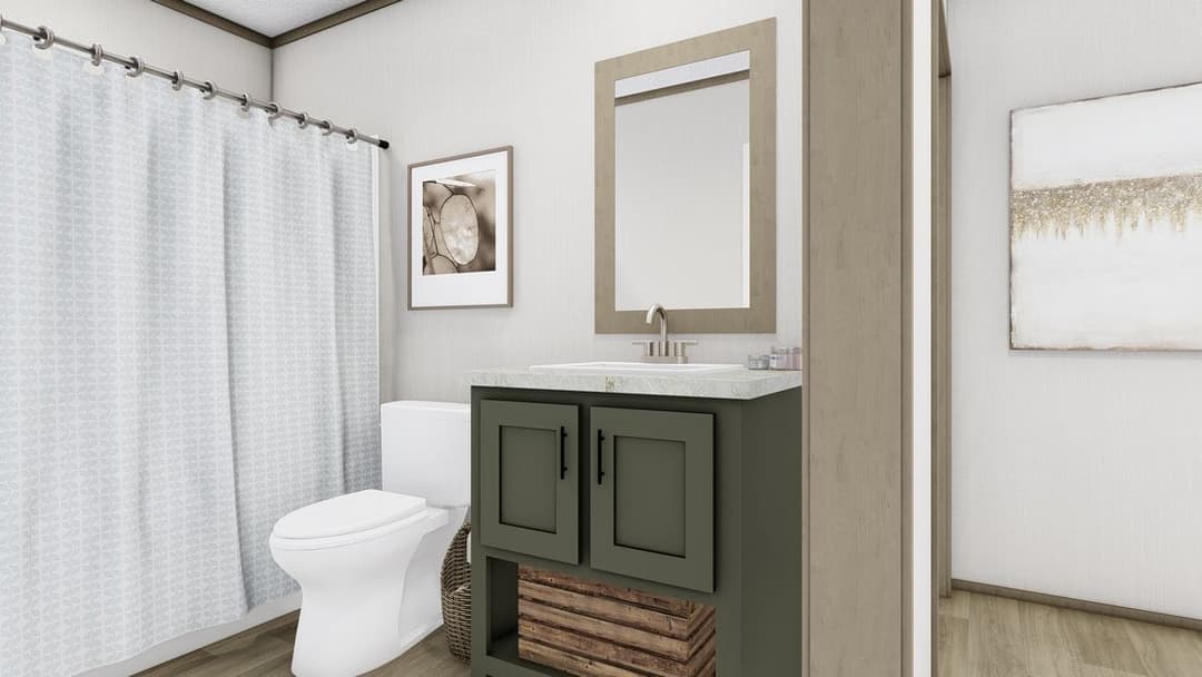 Drake bathroom home features
