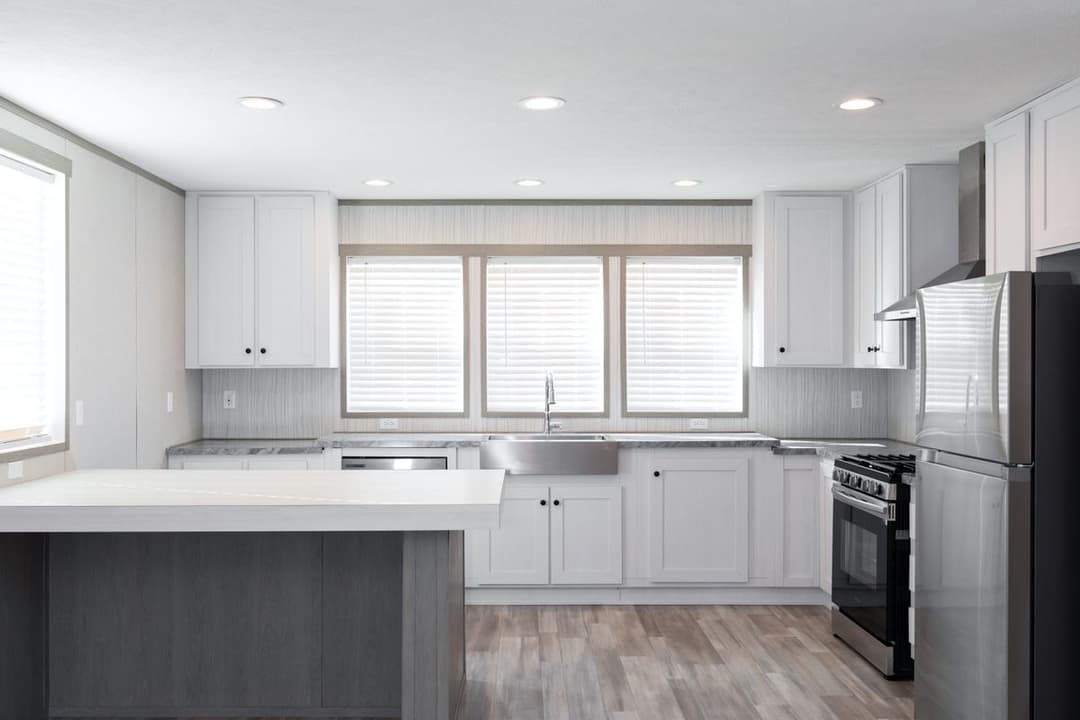 The social 72 kitchen home features