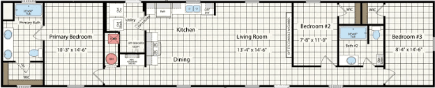 Rm1676 floor plan home features