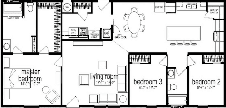 Community fremont 6235 floor plan home features