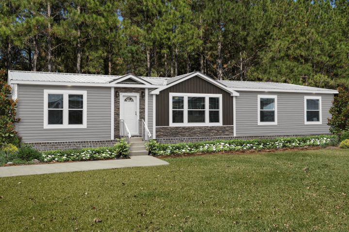 Houston hero, elevation, and exterior home features