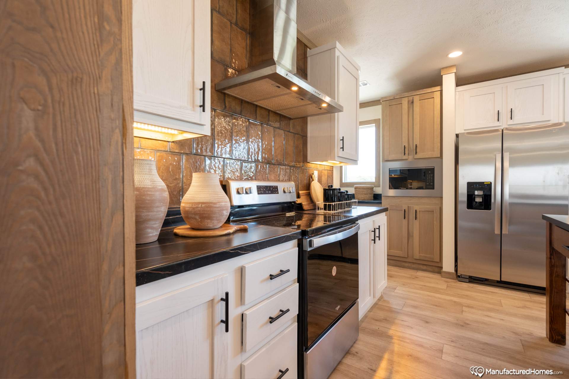 The patton creek kitchen home features