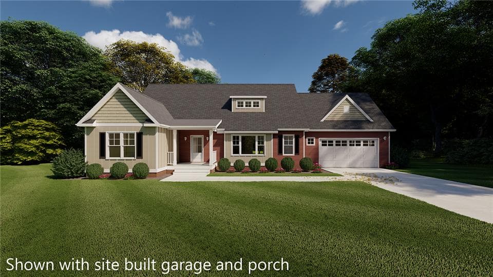 Dearborn ii hero, elevation, and exterior home features
