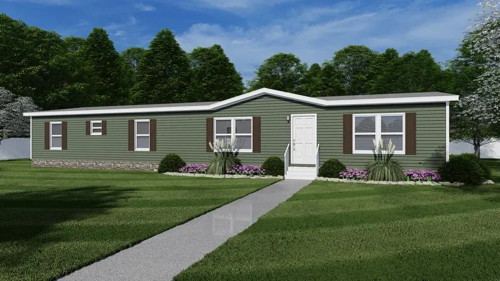Tradition 72 hero, elevation, and exterior home features