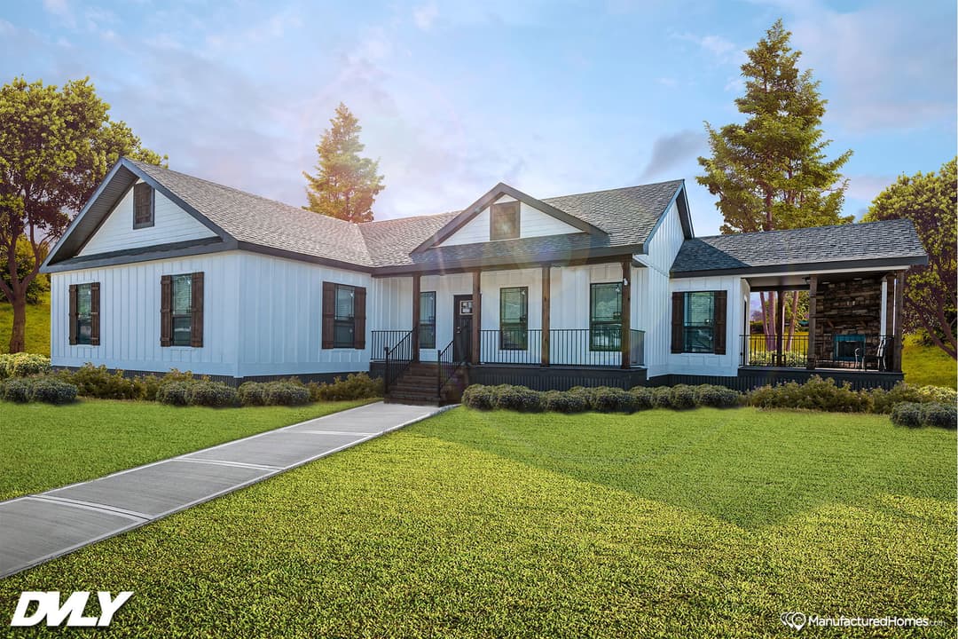 Briarritz elevation and exterior home features