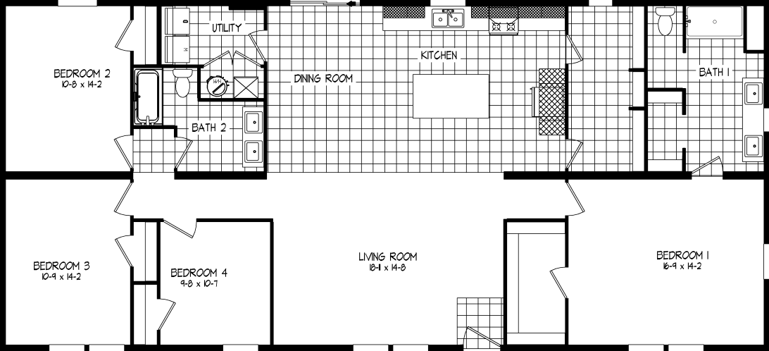 Joshua floor plan home features