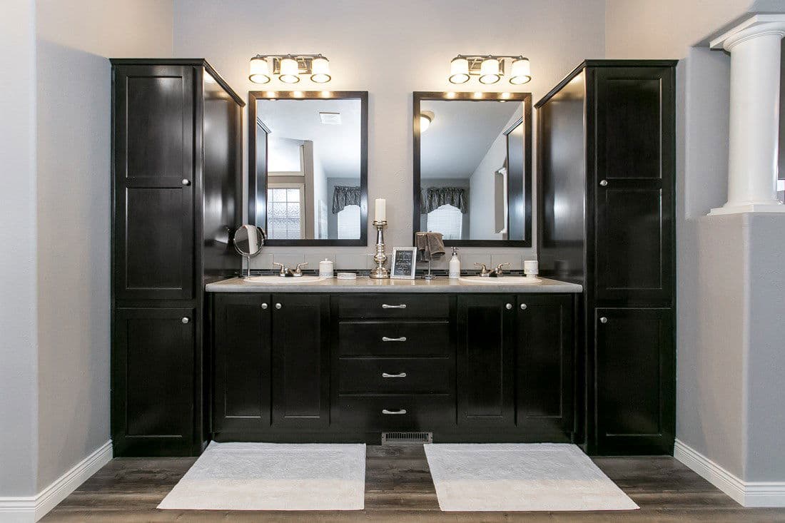 Platinum bathroom home features