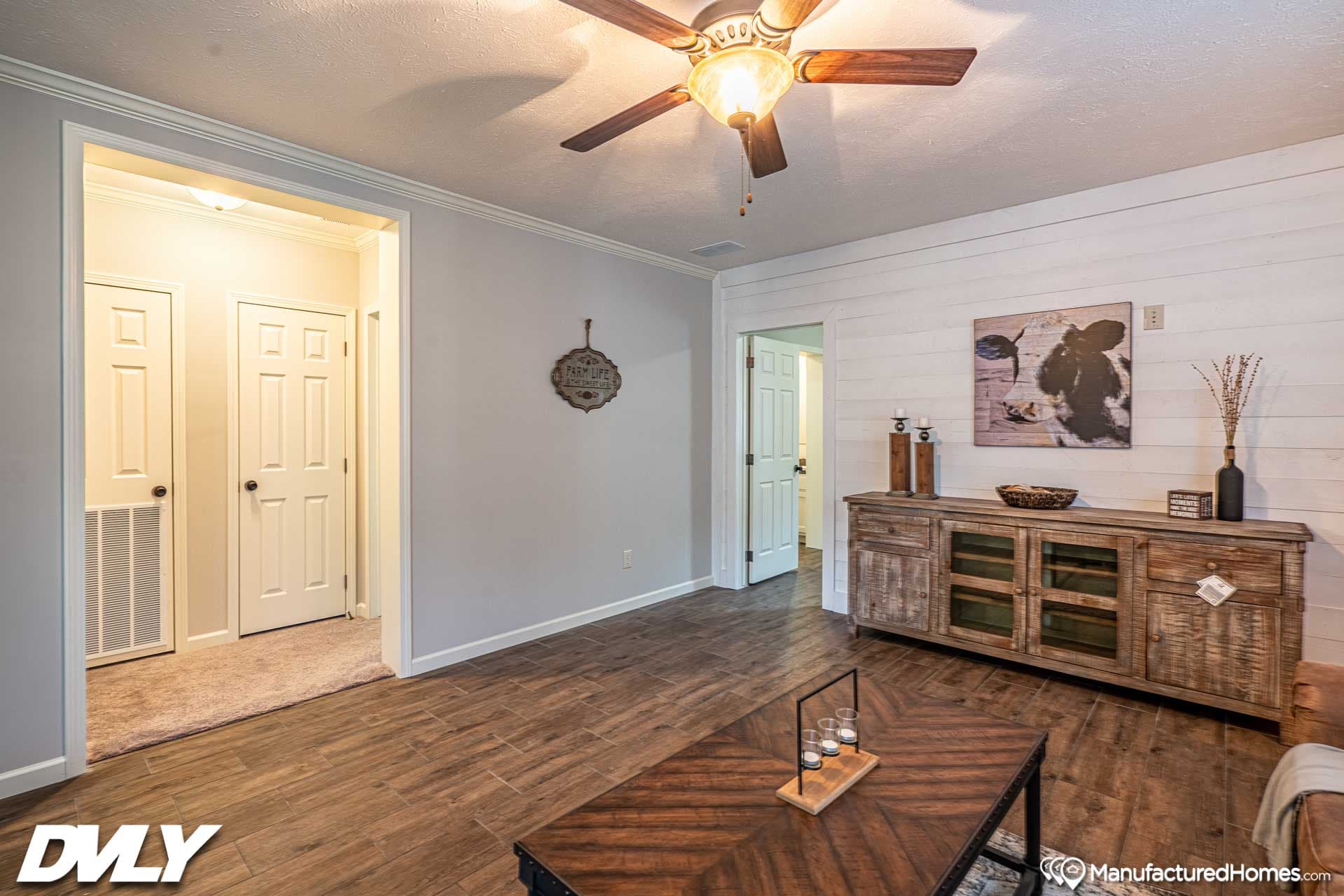 Orchard house interior home features