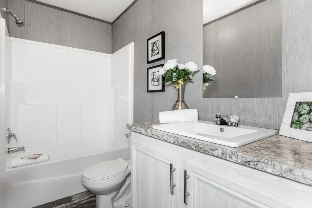 The morris bathroom home features