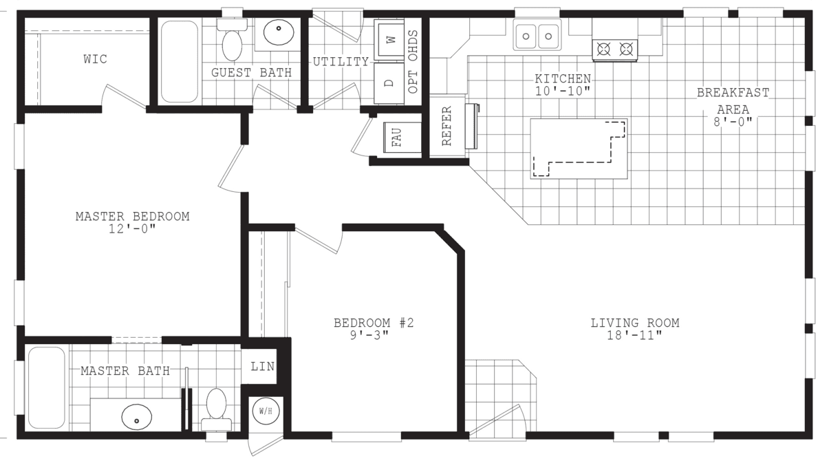 Sierra value 24442a floor plan home features