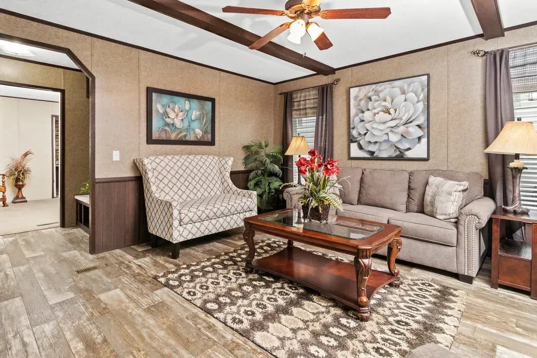 The parkside interior home features