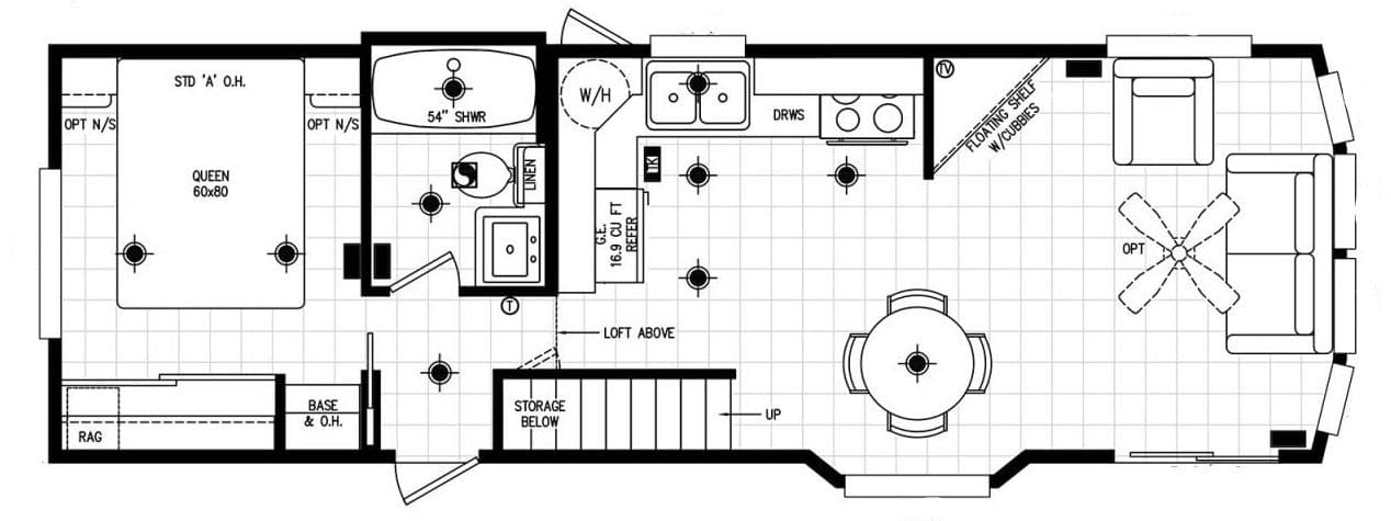 Cavco glendale alpine hero and floor plan home features