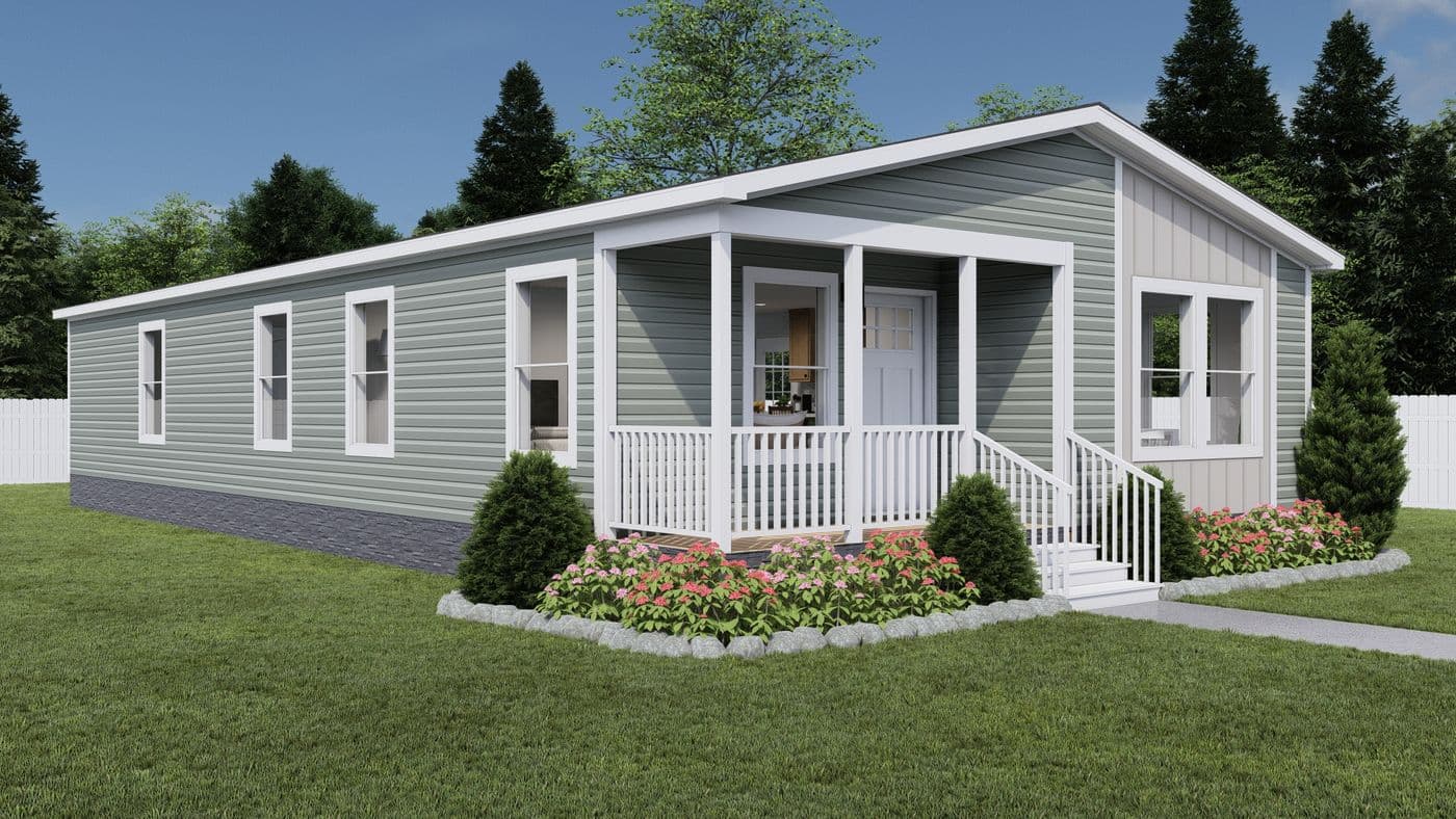 Stayin alive elevation and exterior home features