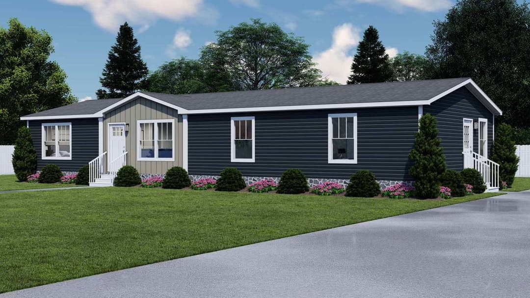 Rocket man elevation and exterior home features