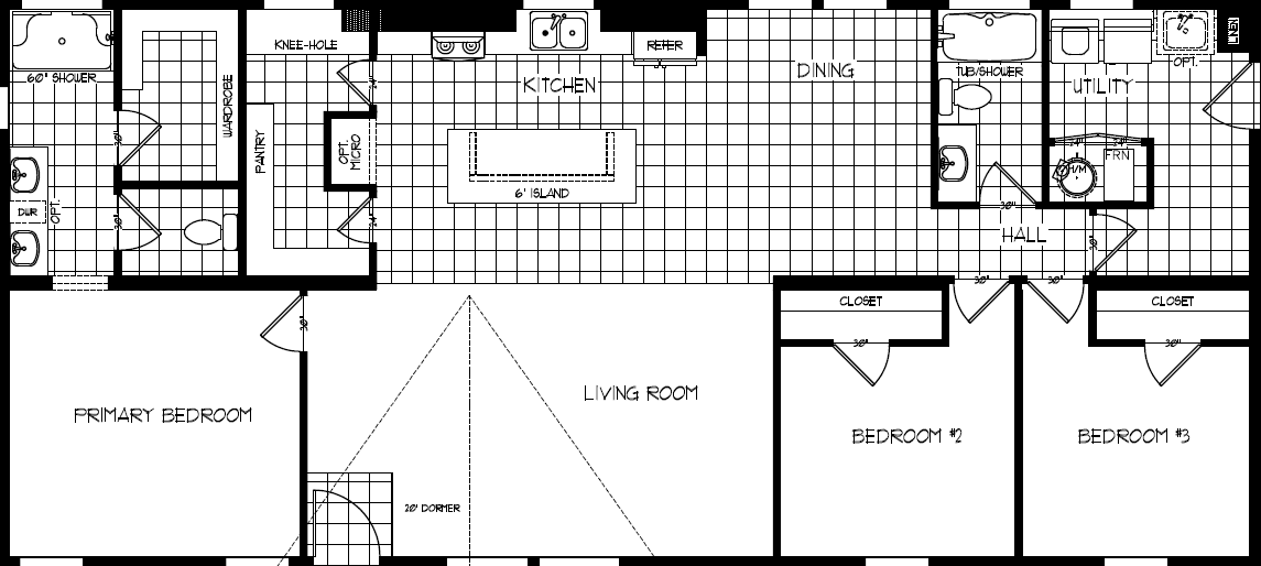 Rc2760a floor plan home features