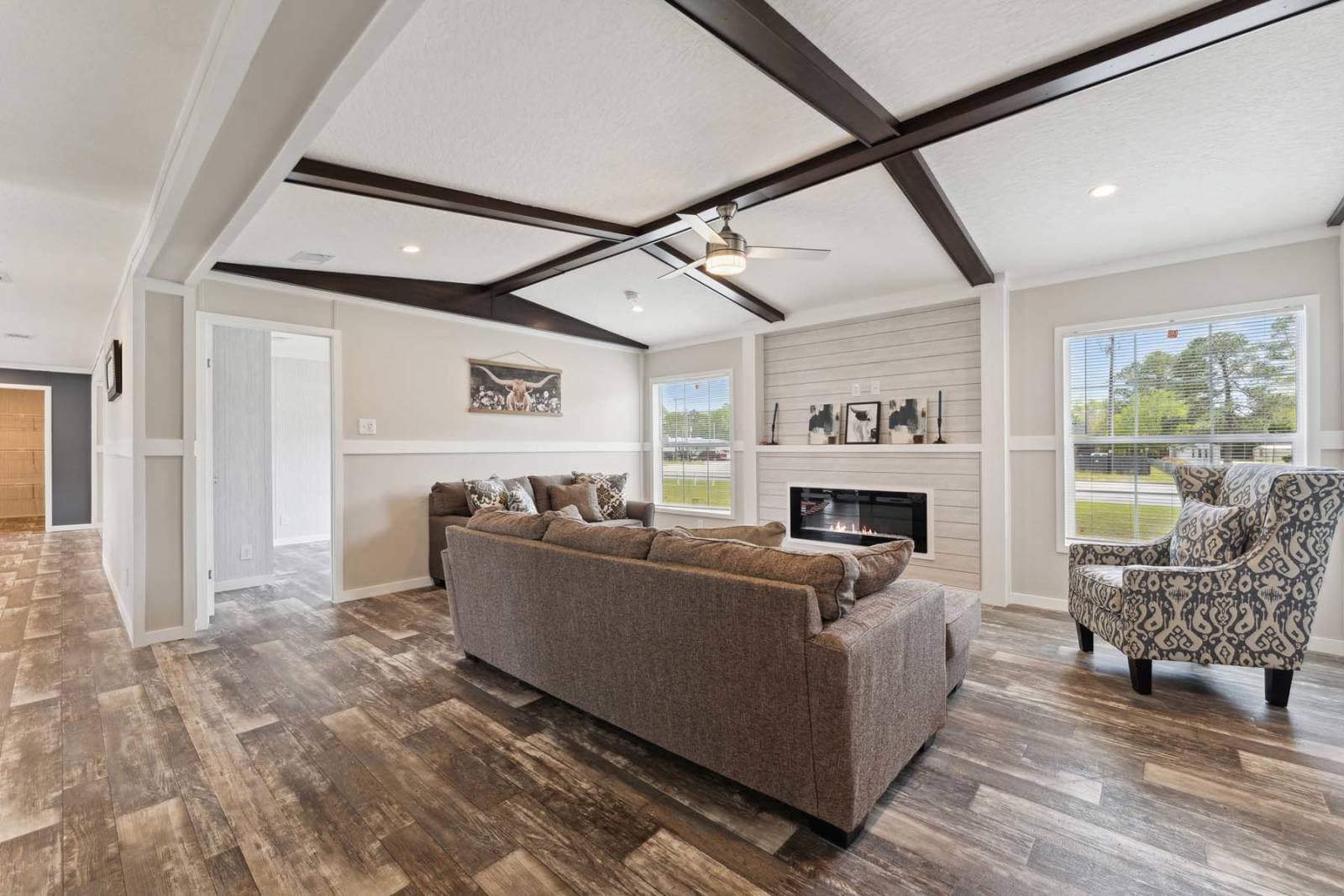The aaron interior home features