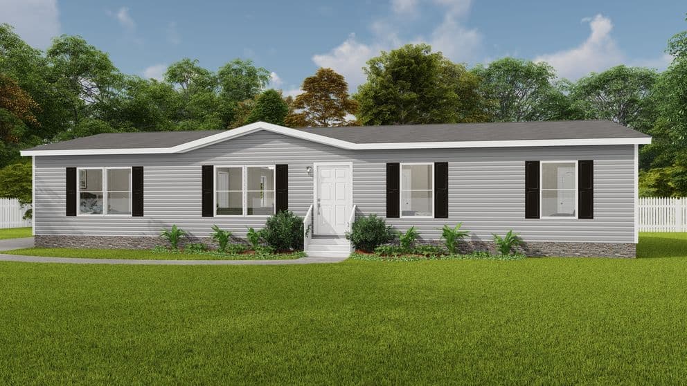 Tradition 60b hero, elevation, and exterior home features