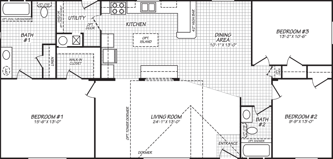 Juniper 28563r floor plan home features