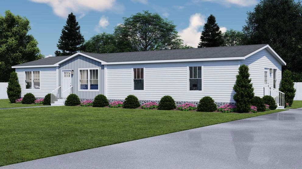 Rocket man elevation and exterior home features