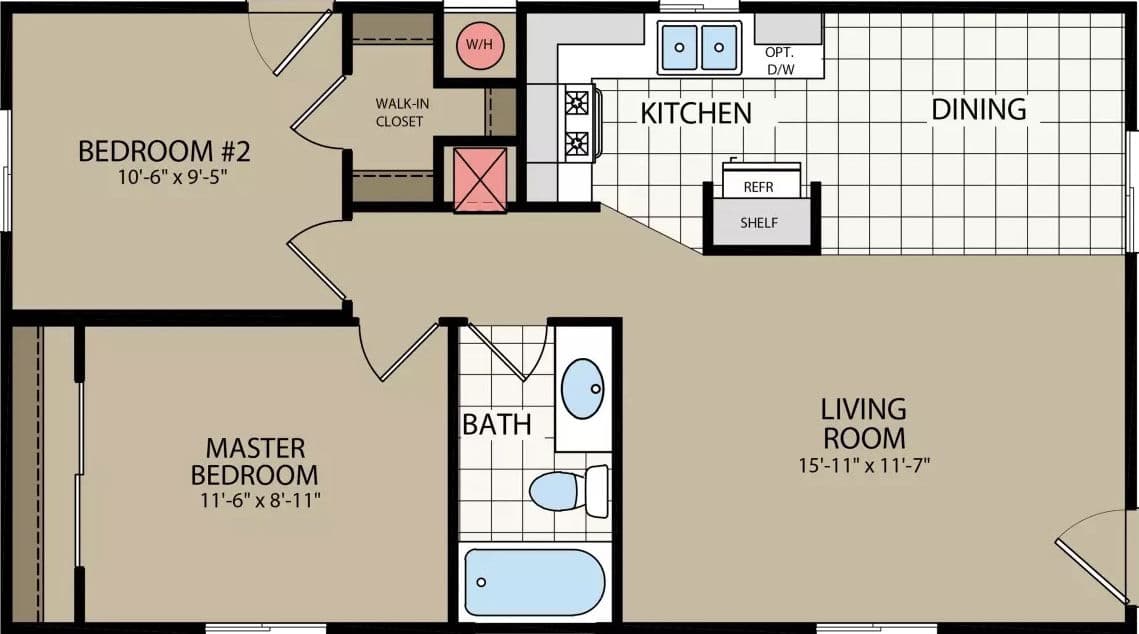 Dr 20 floor plan home features