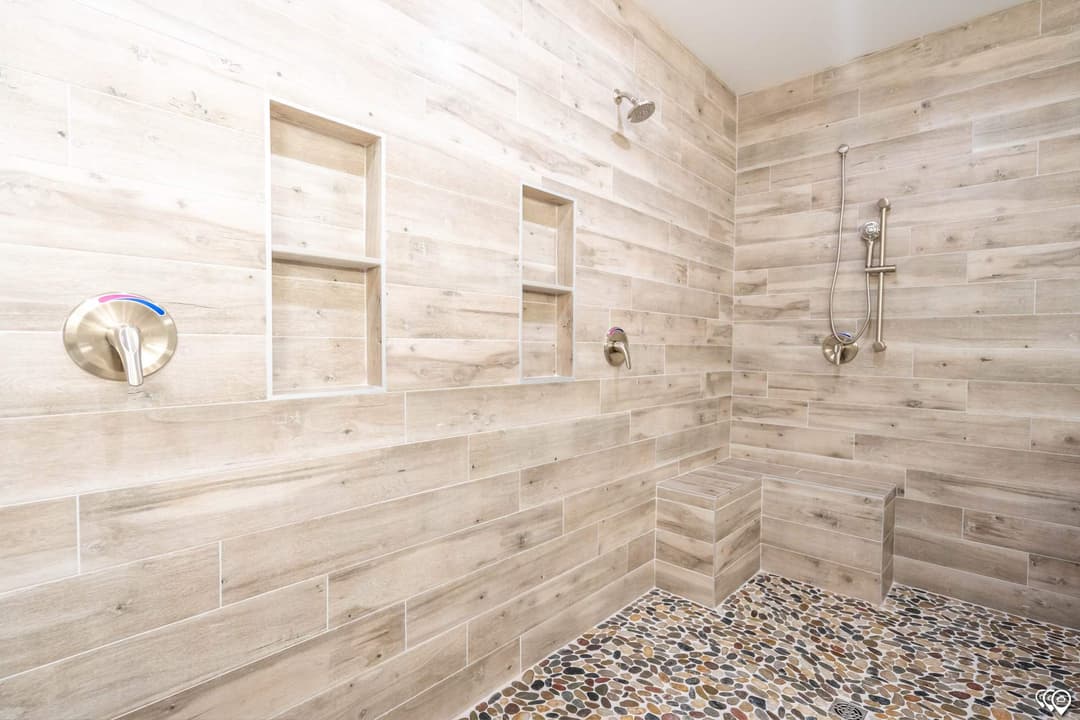 The lost creek bathroom home features