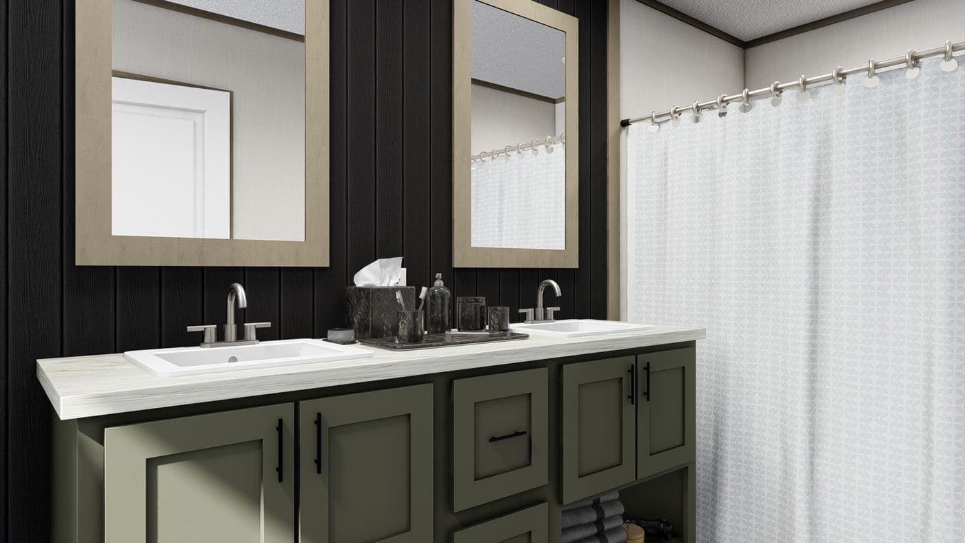 Zion bathroom home features